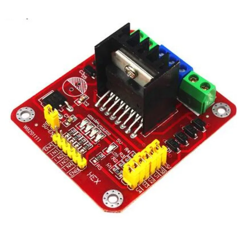 

L298N motor drive board module stepper motor robot drives two 3-30V DC motors