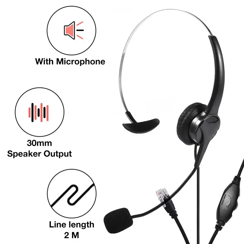 Гарнитура с микрофоном компьютерная гарнитура шумоподавлением и стрелой на 330
