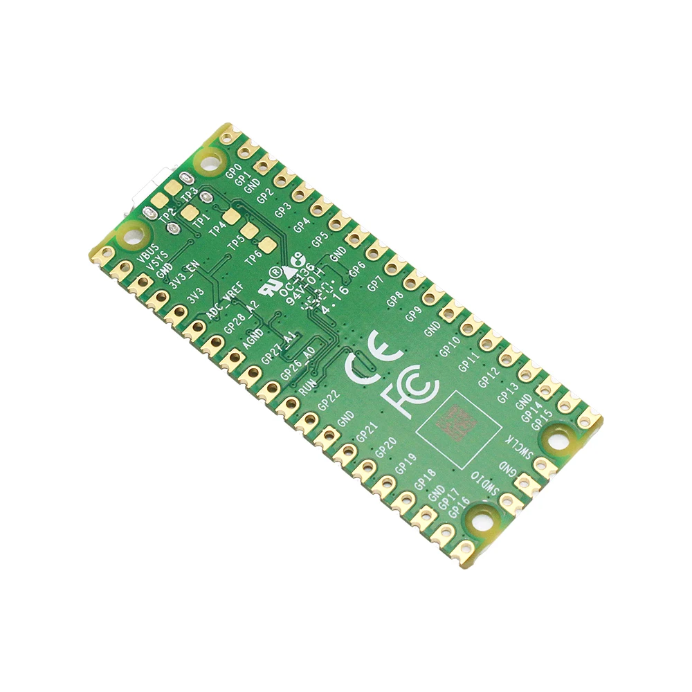 Официальная двухъядерная плата Raspberry Pi Pico RP2040 Cortex-M0 КБ ARM маломощные