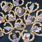 Большие сердца баскетбольные жены бамбук на заказ сексуальные фото цифры индивидуальный обруч персональные серьги эффектные ювелирные изделия подарок