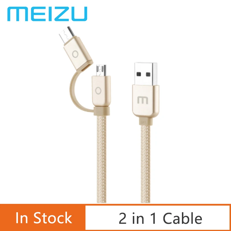 USB кабель Meizu 2 в 1 шнур для быстрой зарядки Type C Samsung S8Micro Charger двойной зарядный xiaomi