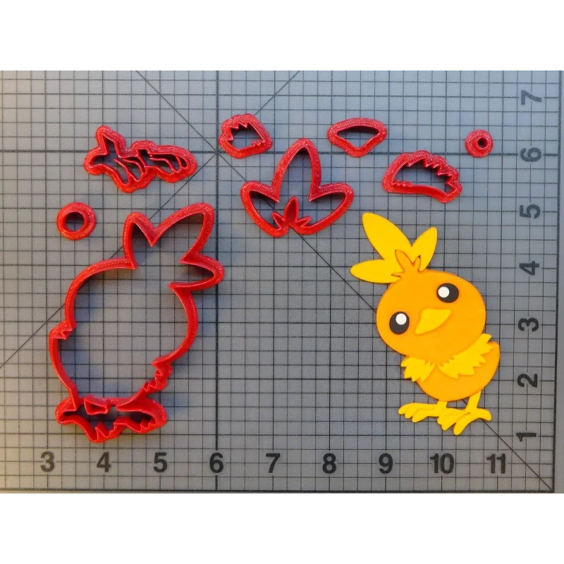 1-611-5 Anime Game Character Cookie Cutter Tools Squirtle Snorlax Metwo Face Fondant Cupcake Top Made 3D Printed Cake Mould | Дом и сад