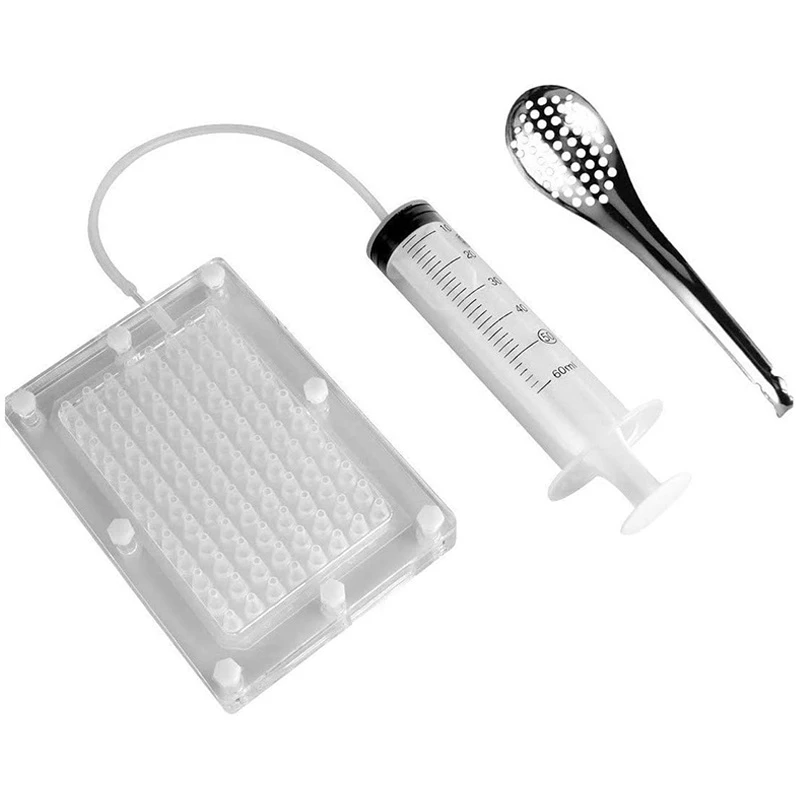 Коробка для изготовления икры сферическая молекула капельницы набор гурманов