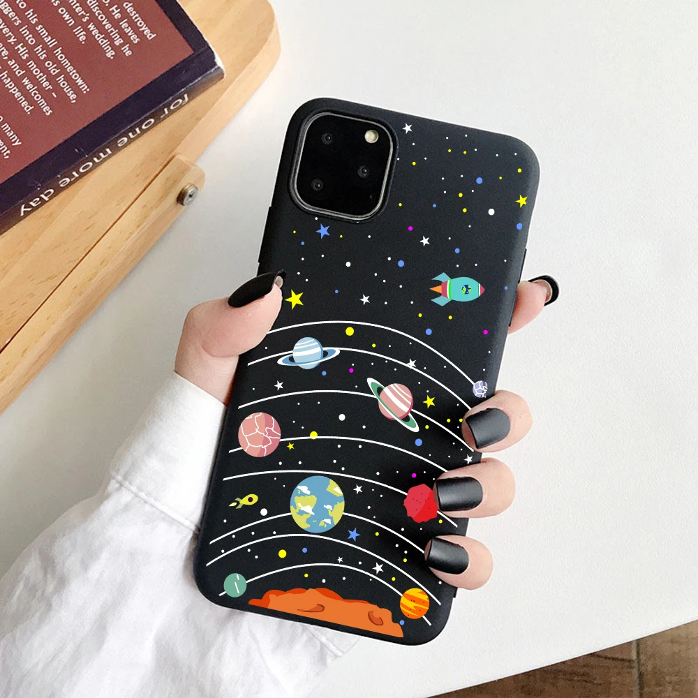 07 Чехол для телефона для iPhone 6, 6s, 7, 8 Plus, X, 5, 5S, SE, чехол с милой собачкой хаски, Рождественский Мягкий ТПУ черный чехол для iPhone 8, XR, XS, 11Pro Max - Цвет: 07