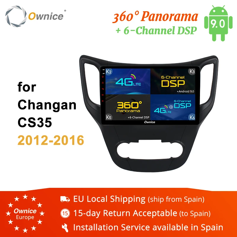 Ownice K1 K2 K3 K5 K6 10 1 &quotAndroid 9 0 автомобильный DVD GPS Навигатор Радио стерео плеер для CHANGAN