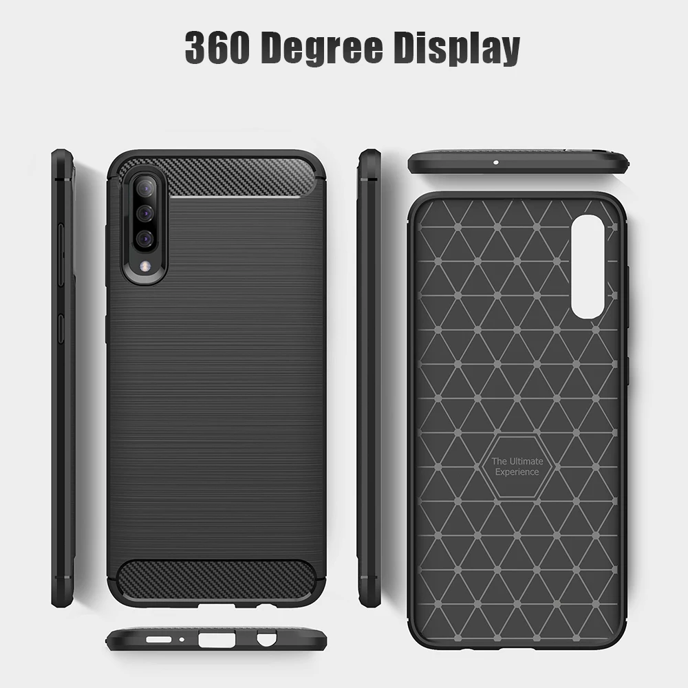 

UFlaxe Soft Case for Samsung Galaxy A50 A30 A10 A20 A60 A70 A90 5G Shockproof Ultra-thin Cover LS