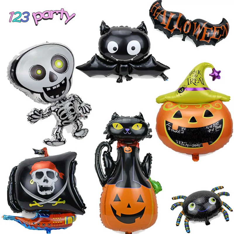 Сделай сам гримаса Хэллоуин тыква призраки шары украшения на паук