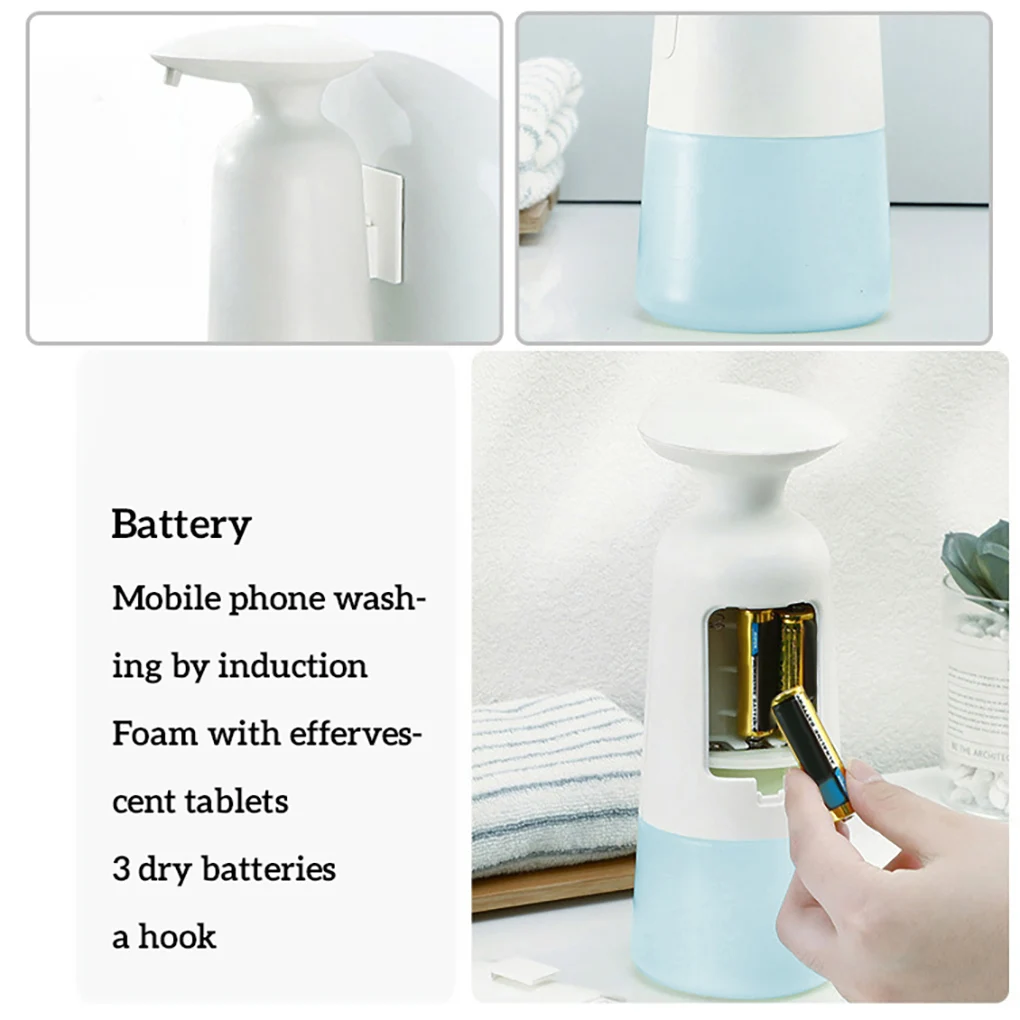 

Soap dispenser Dispenser Touchless Spray Dispensing Container Hand Washing Sprayer Battery Operated for Home hand sanitizer
