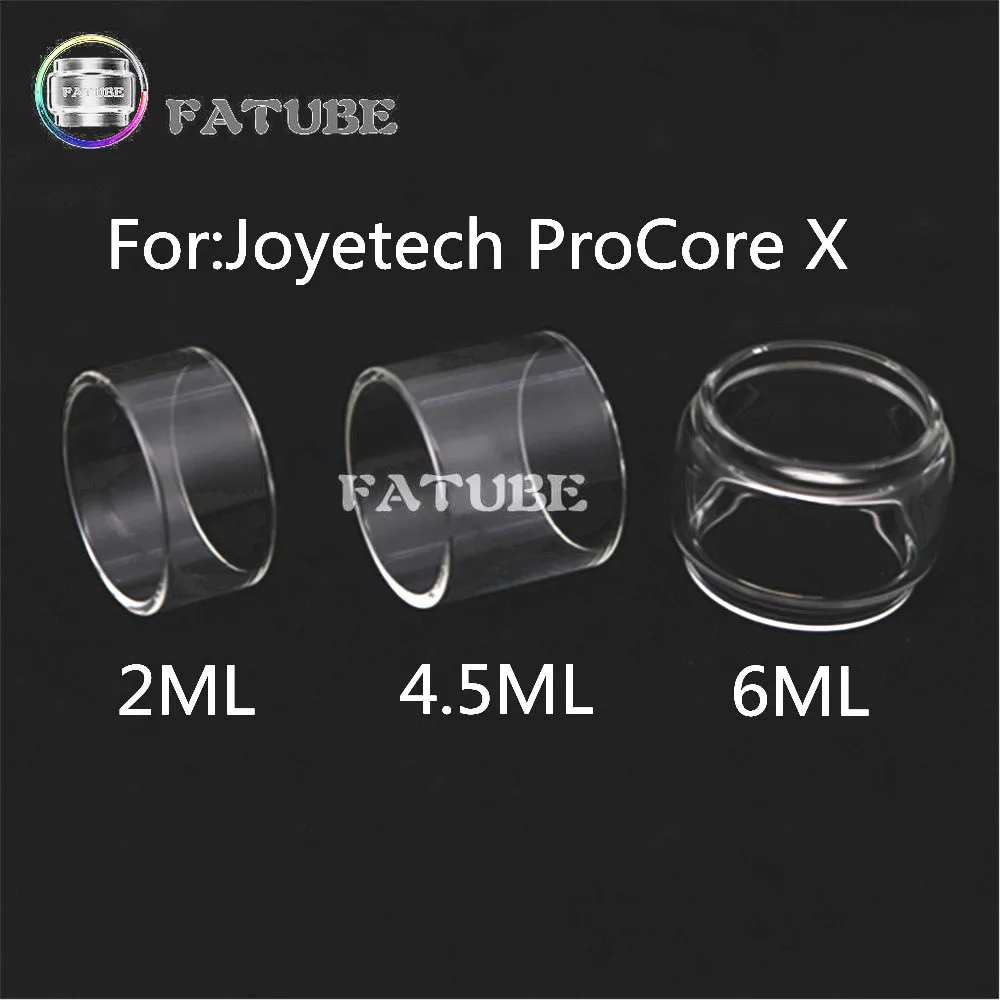 

3 шт., стеклянные аксессуары для сигарет Joyetech ProCore X 2 мл/4,5 мл/6 мл