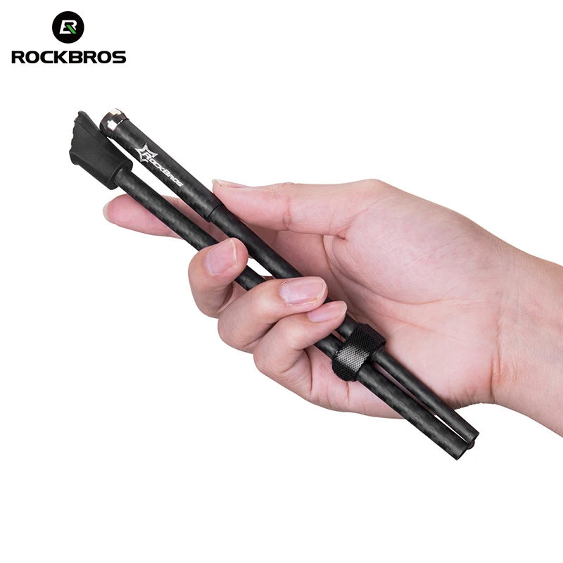 ROCKBROS MTB Road Adjustable Bicycle Kickstand Carbon Parking Racks Mountain Antiskid Stand Foot Support Accessories | Спорт и