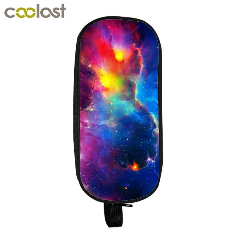 Подгоняйте свое изображение с именем логотипа косметички пенал детские школьные