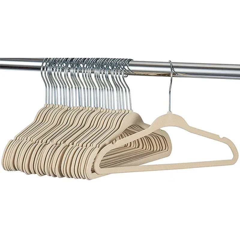 5 шт. Детская вешалка для одежды бархатная Вешалка Нескользящие вешалки сушки