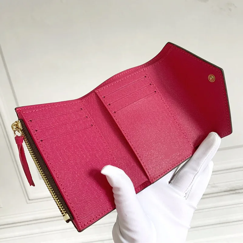 

2021 Luxury Brand Women's Fashion Folding Wallet Cute Coin Purse Women's Credit Card Bag