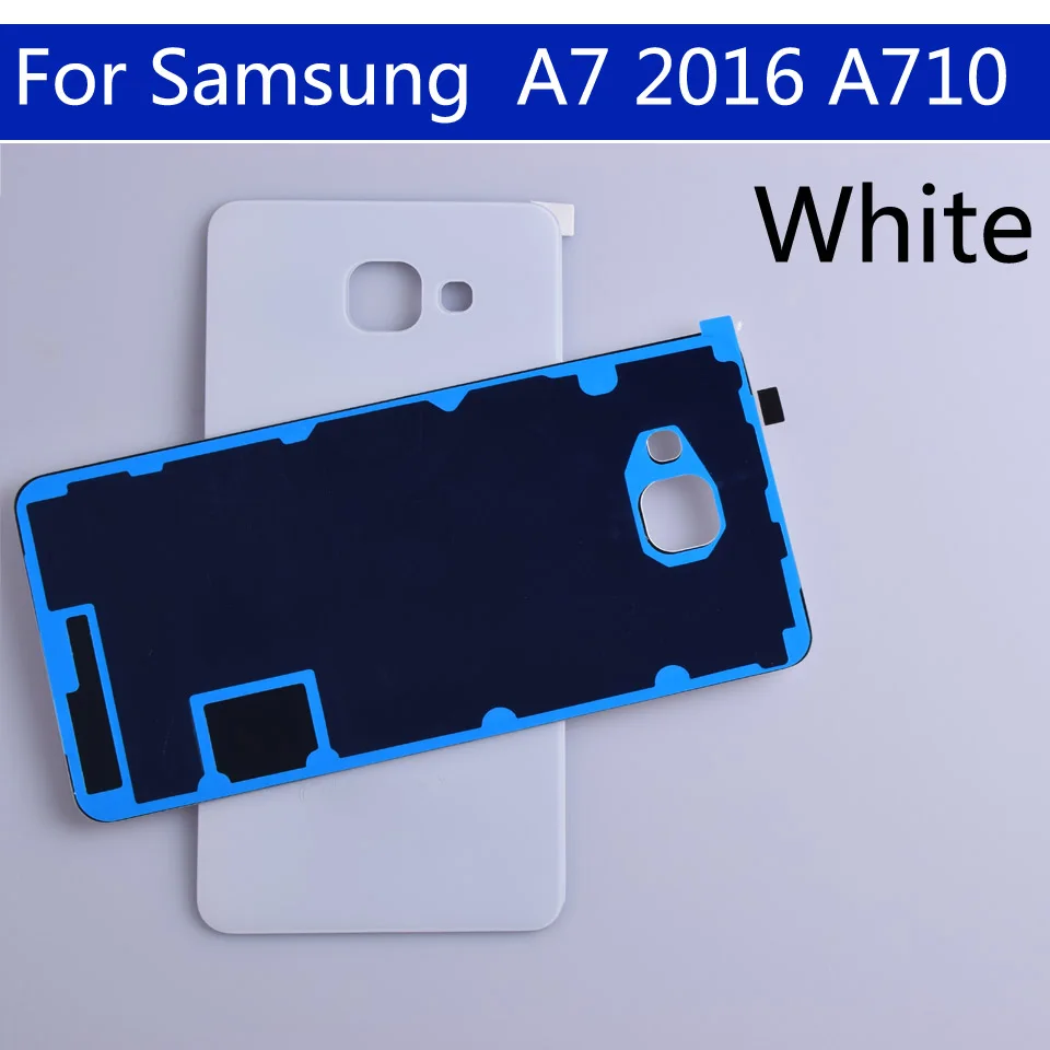 10 шт./партия сменная Крышка батарейного отсека для корпуса Samsung Galaxy A7 2016 A710 A710F A7100 |