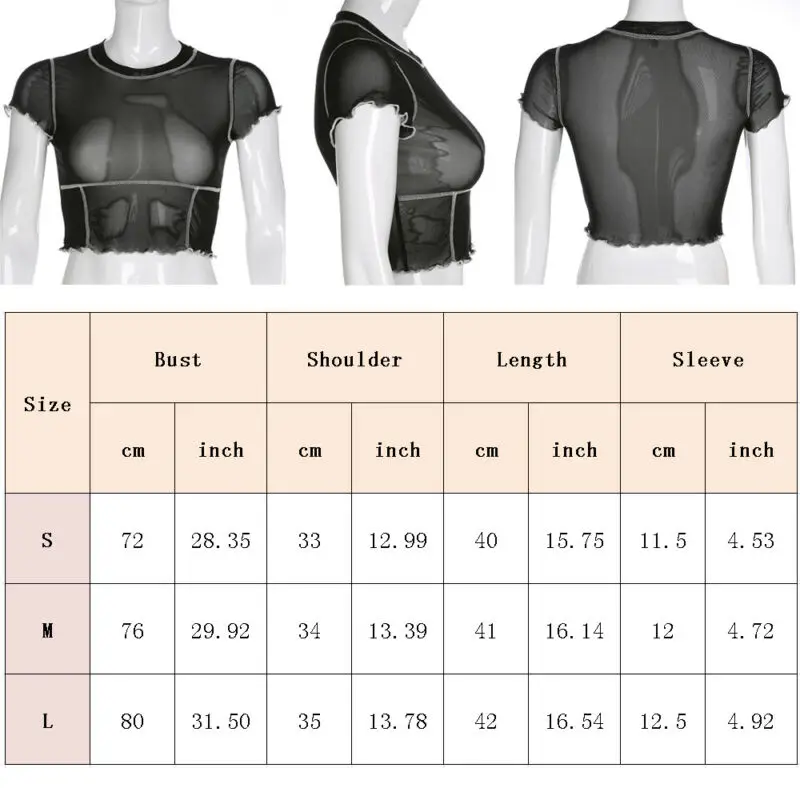 Контрастная стежка черные сексуальные деревянные уши отделка кроп Топ для