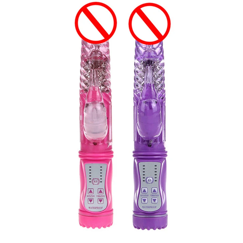 Голова кролика клиторальный вибратор G Spot Rotation водонепроницаемый секс продукты