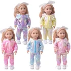 Детская Одежда для куклы, размер 17 дюймов, 43 см, блестящая юбка, повседневный наряд, рождественские подарки для детей