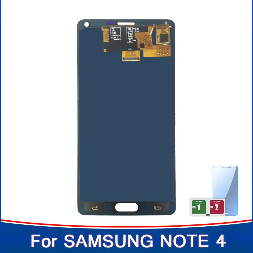 100% новый TFT Note 4 дисплей для Samsung Galaxy N910 N910A N910F N910H LCD сенсорный экран Сенсорная