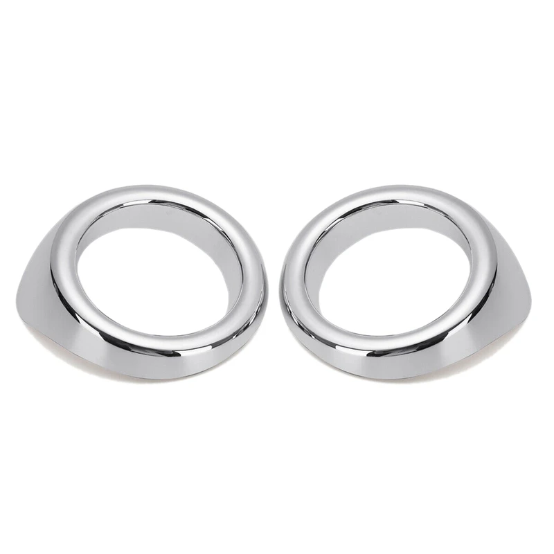 2 шт. (левый и правый) хромированный светильник передняя лампа ABS крышка для Subaru XV