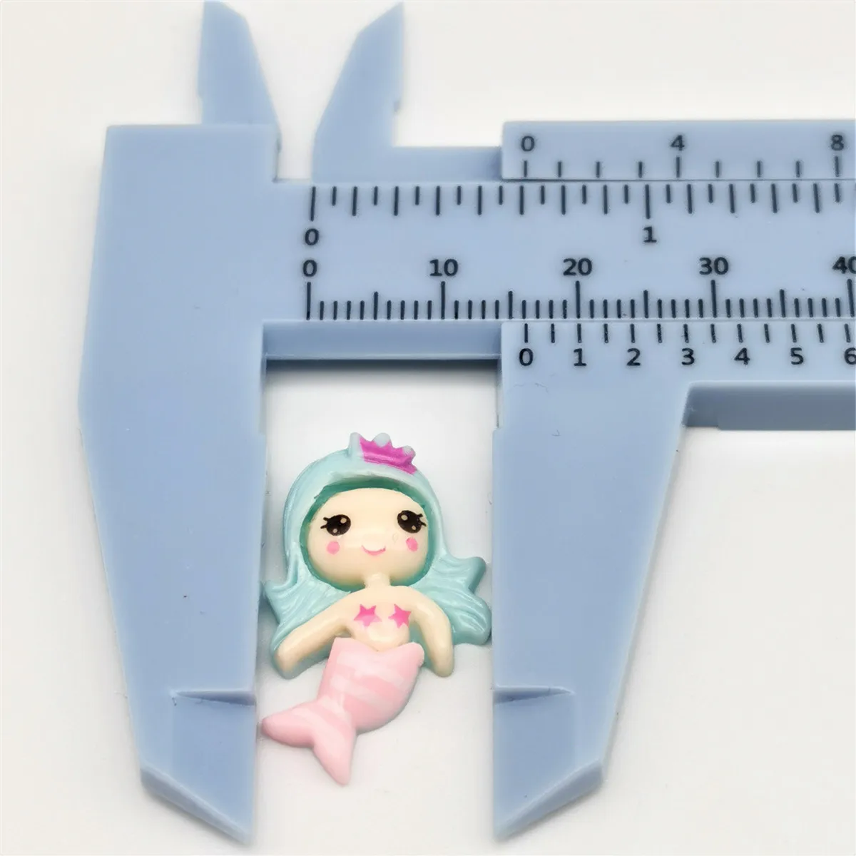 100 шт. Милая Русалка Принцесса с плоским основанием Кабошон Художественное