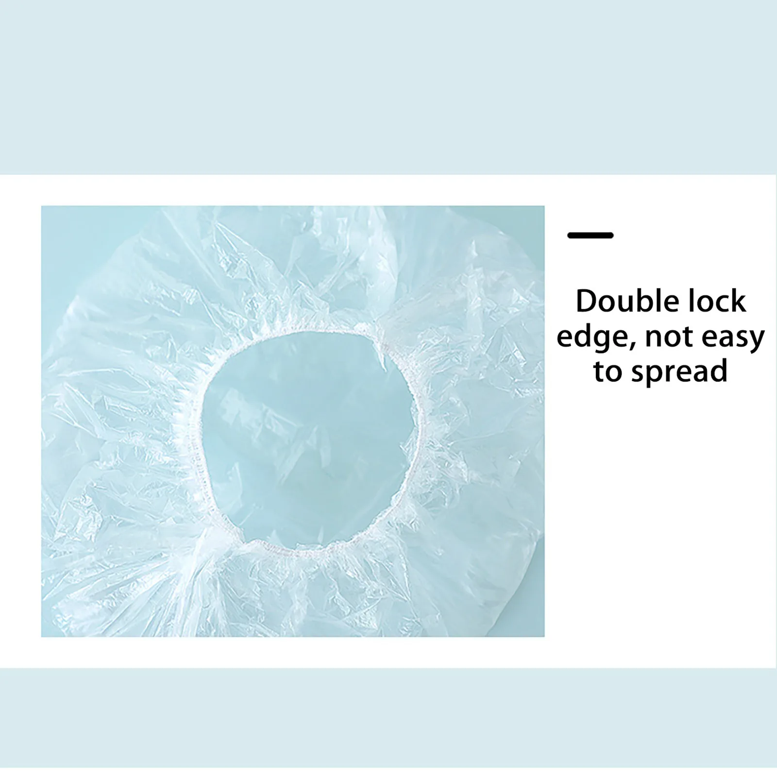 

100pcs Fresh Keeping Bags Reusable And Stretchy For Food Storage Plastic Stretch Lids For Bowls Universal For Kitchen