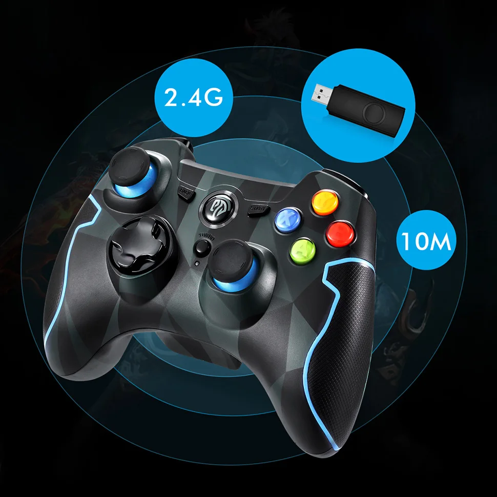 Геймпад джойстик для PS3 сотовый телефон Android ПК Mi Smart tv Box Игровая приставка пульт