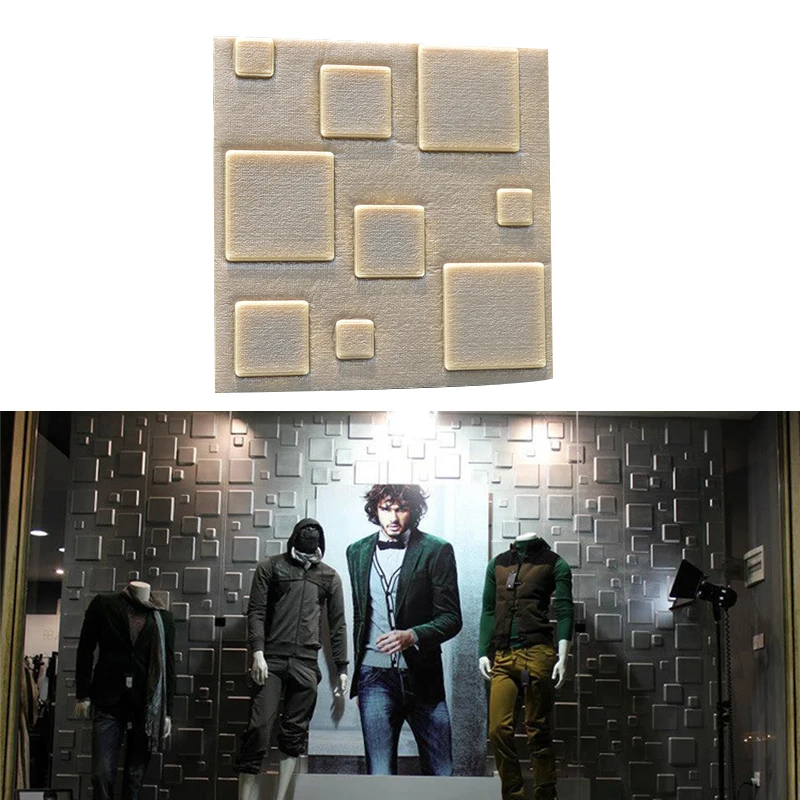 Grey 1 шт. 30*30 см DIY самоклеющиеся ПЭ пены 3D обои анти-столкновения водонепроницаемые обои для спальни гостиной украшения стен - Цвет: Grey