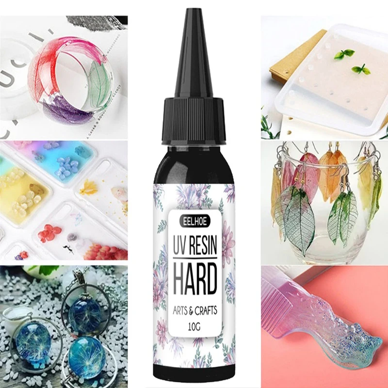 Прозрачный УФ клей твердого типа 100 мл 200 мл|Инструменты и оборудование для