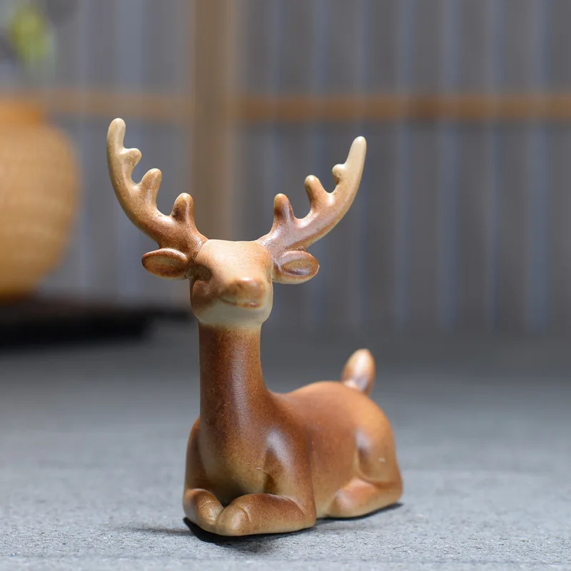 Керамические горшечные растения для оленя суккулента безопасный настоящий