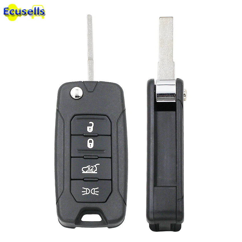 Сменная откидная оболочка ключа дистанционного управления чехол Fob 4 кнопки для