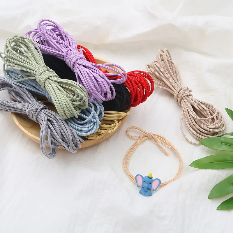 5Meters 10 Colors 2MM Elastic Stretch Cord Beads String Strap Rope Bead thread For Bracelet DIY Sewing Accessories | Дом и сад