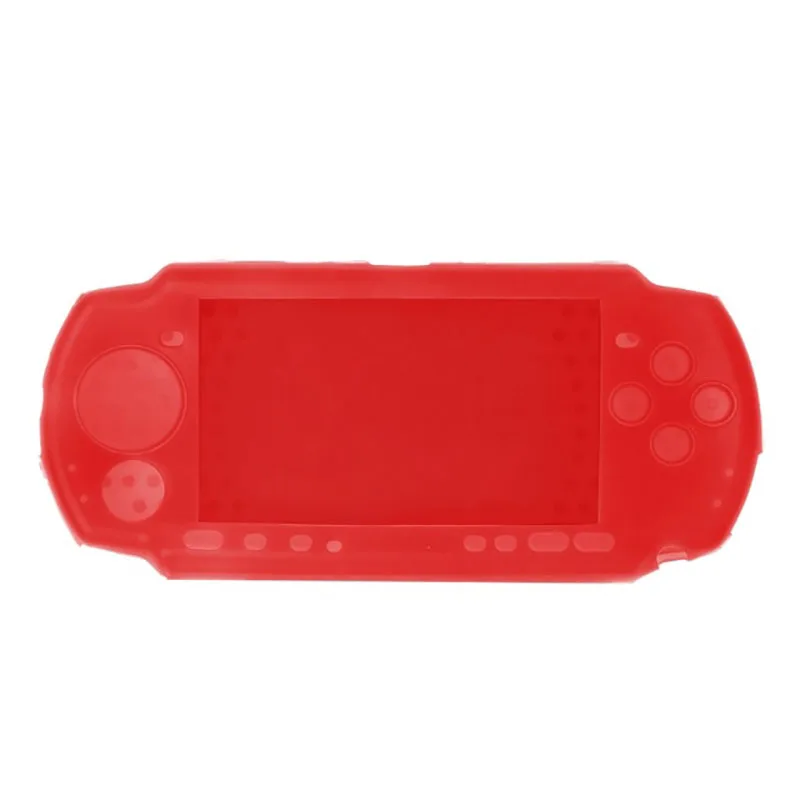 Силиконовый мягкий защитный чехол для консоли Sony PlayStation Portable PSP 2000 3000 PSP3000 корпуса
