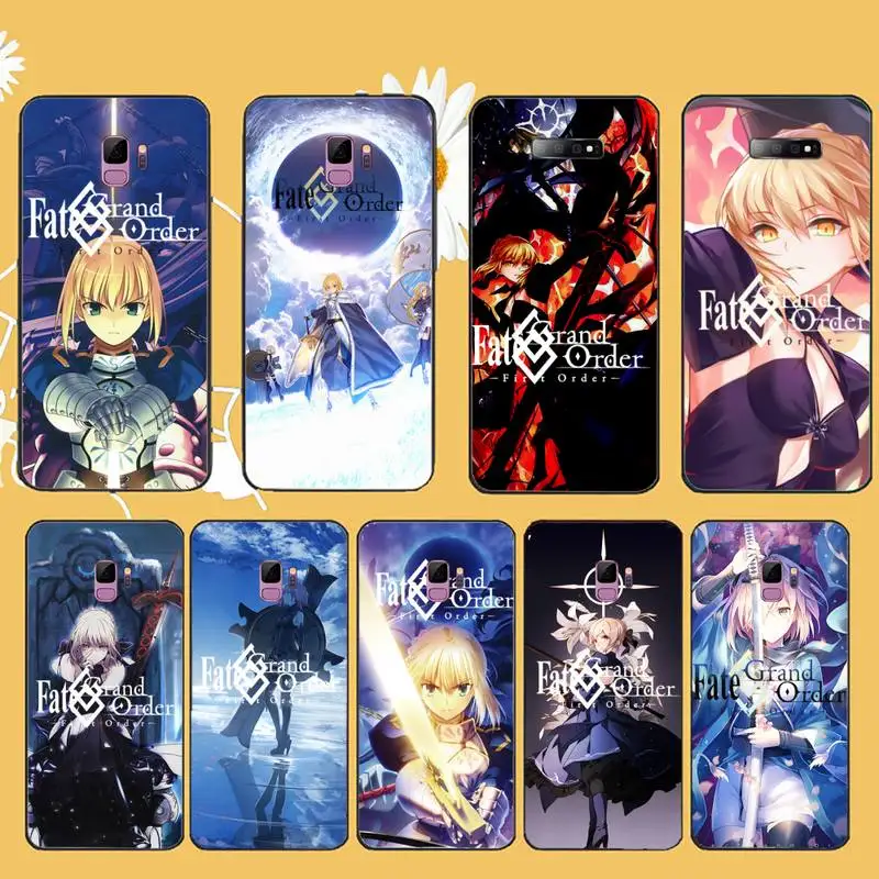 

Fate Grand Order Anime Phone Case For Samsung galaxy S 9 10 20 A 10 21 30 31 40 50 51 71 s note 20 j 4 2018 plus