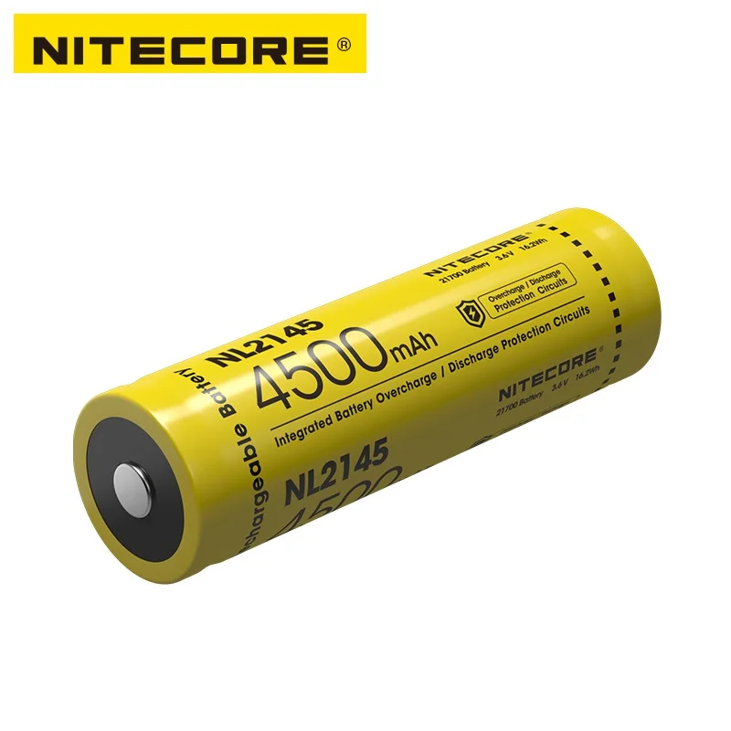 NL2145 4500mAh NITECORE NL2150 NL2145 NL2140 3,6 V 21700 литий-ионная аккумуляторная батарея - Цвет: NL2145 4500mAh