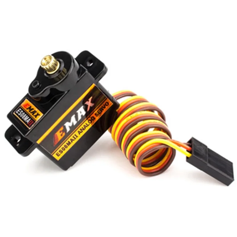 EMAX ES08MAII 12g 4 шт./лот мини металлическая Шестерня Аналоговый сервопривод для Rc