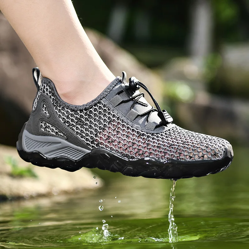 

Breathable Water Shoes For Men Climbing Hiking Upstream Shoes Men Outdoor Beach Swimming Shoes Barefoot Sneakers