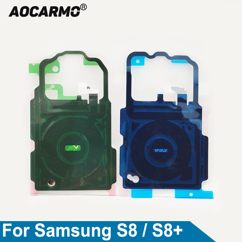 Aocarmo Charger Receiver MFC Wireless Charging Induction Coil NFC Module Flex Cable For Samsung Galaxy S8/S8+ G950 S7 S6 Edge