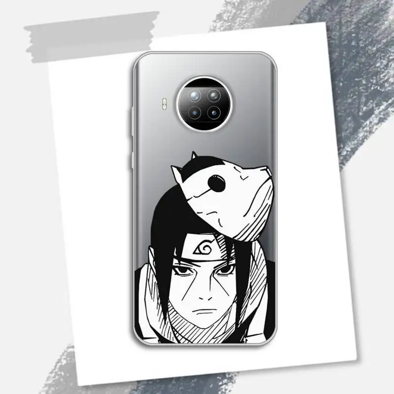 

Anime Naruto fashion cool Phone Case Transparent for Xiaomi Redmi note 10 t 8 9 pro lite 11