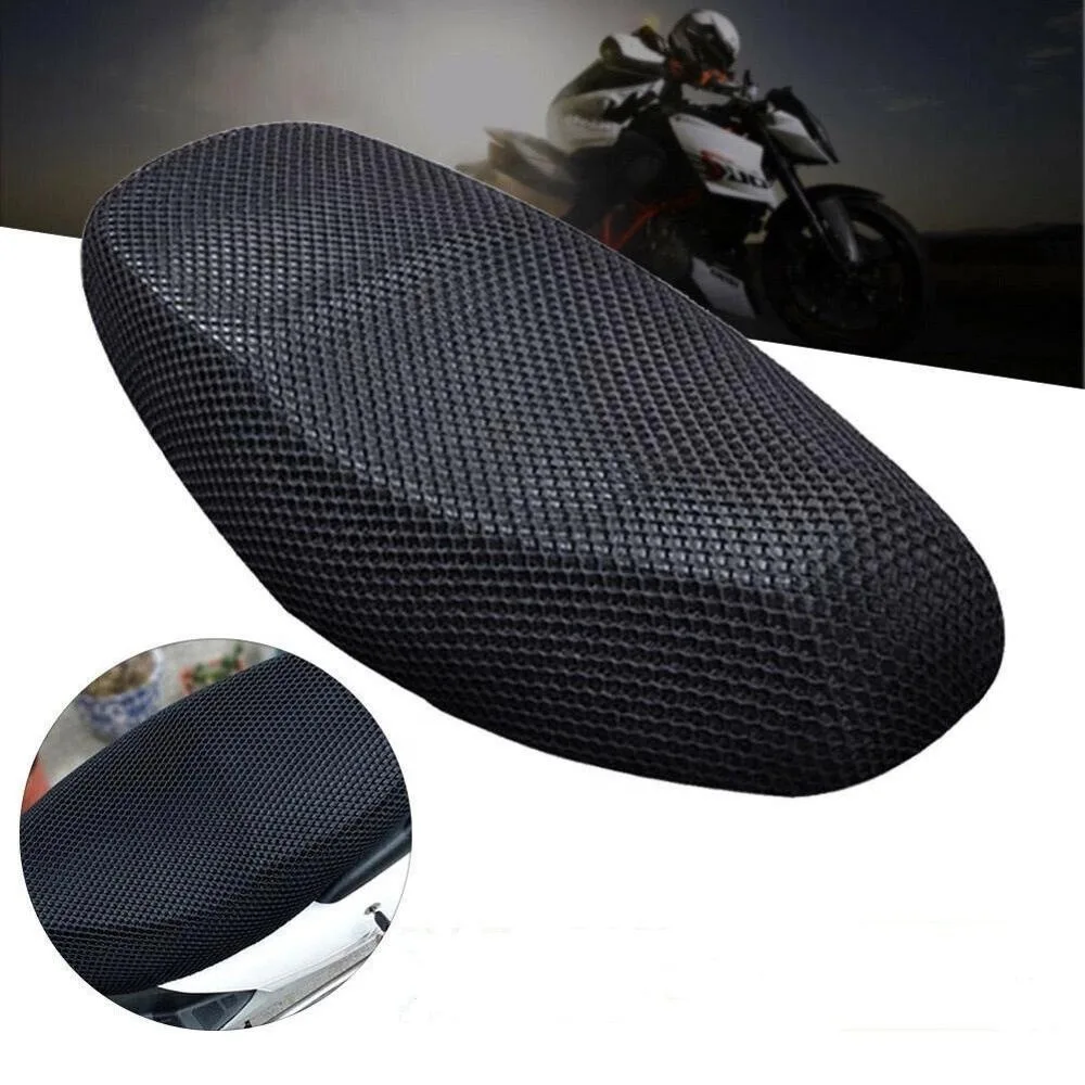 

Motorcycle Scooter Electric Bicycle Breathable 3D Mesh Seat Cover Cushion motocycle