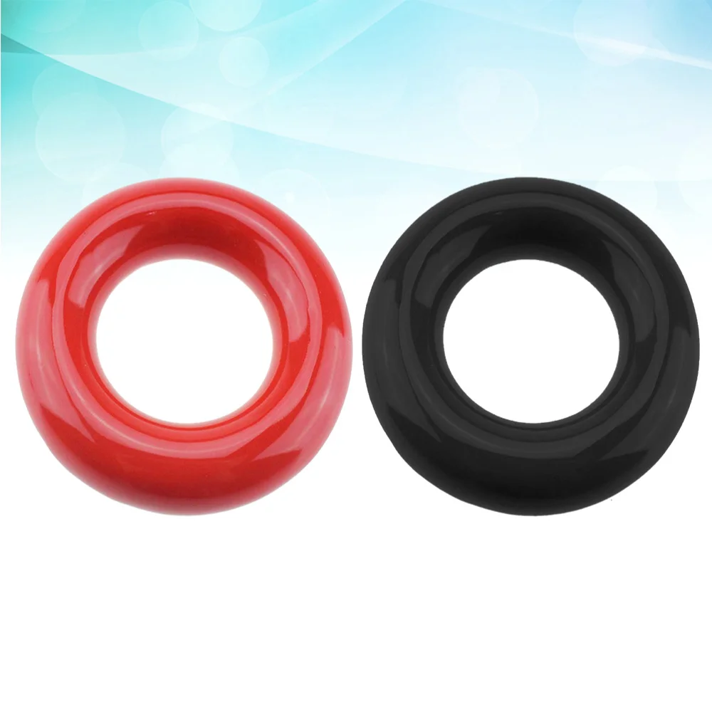 

2pcs Round Weight Power Swing Ring for Clubs Warm Training Aid (Random Color)