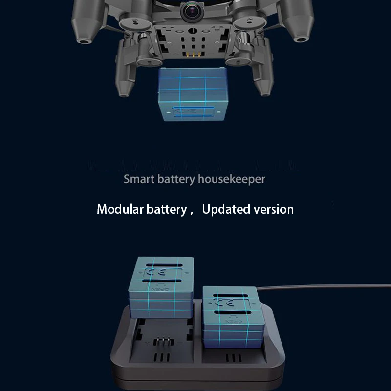 

Mini Drone Foldable All-In-One HD Camera Wifi UAV Helicopter Toy Children and Boys Aircraft Kid Gift