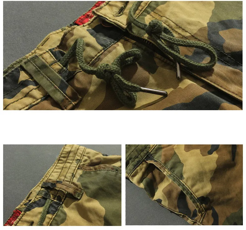 

High quality cotton Camouflage Men's AF Cargo Pants Casual Camo Multi Pockets Military Tactical Pants Hip Hop Joggers Streetwear