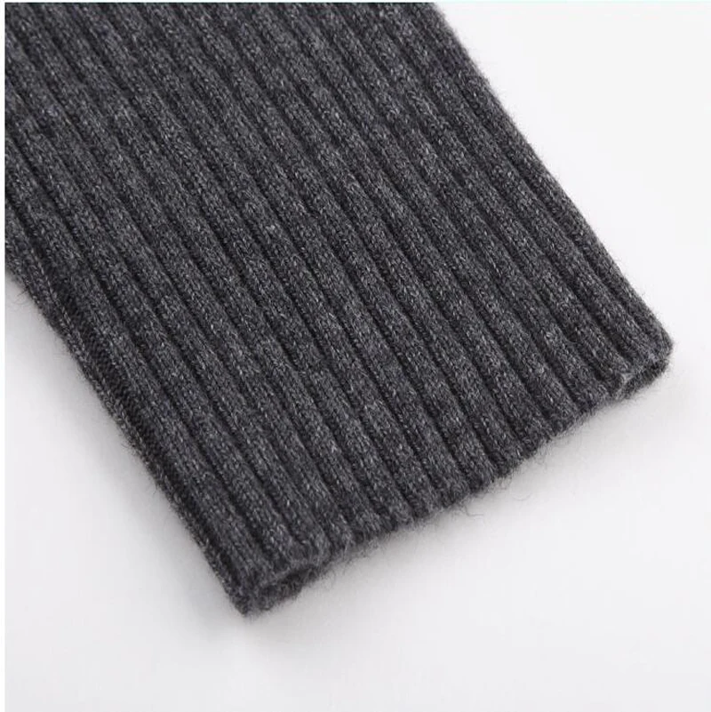 Мужской свитер из смесовой шерсти синий черный фиолетовый 2021 3XL M размера плюс кг