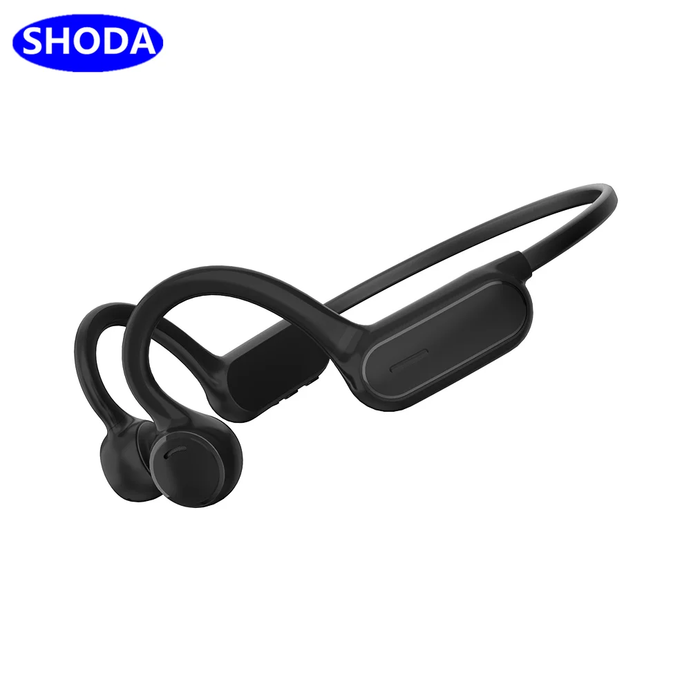

SHODA Bone Conduction Headset Sports Headphones Bass IPX4 Waterproof Wireless Sports Earphone Bluetooth-Compatible Headset