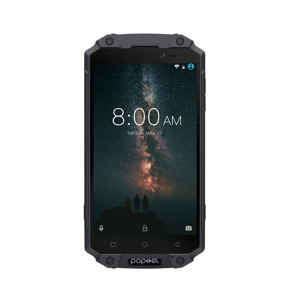 Глобальная версия разблокировки смартфона 9000 mah Poptel p9000 max 4G/64G NFC банк питания телефон может ODM водонепроницаемый прочный смартфон