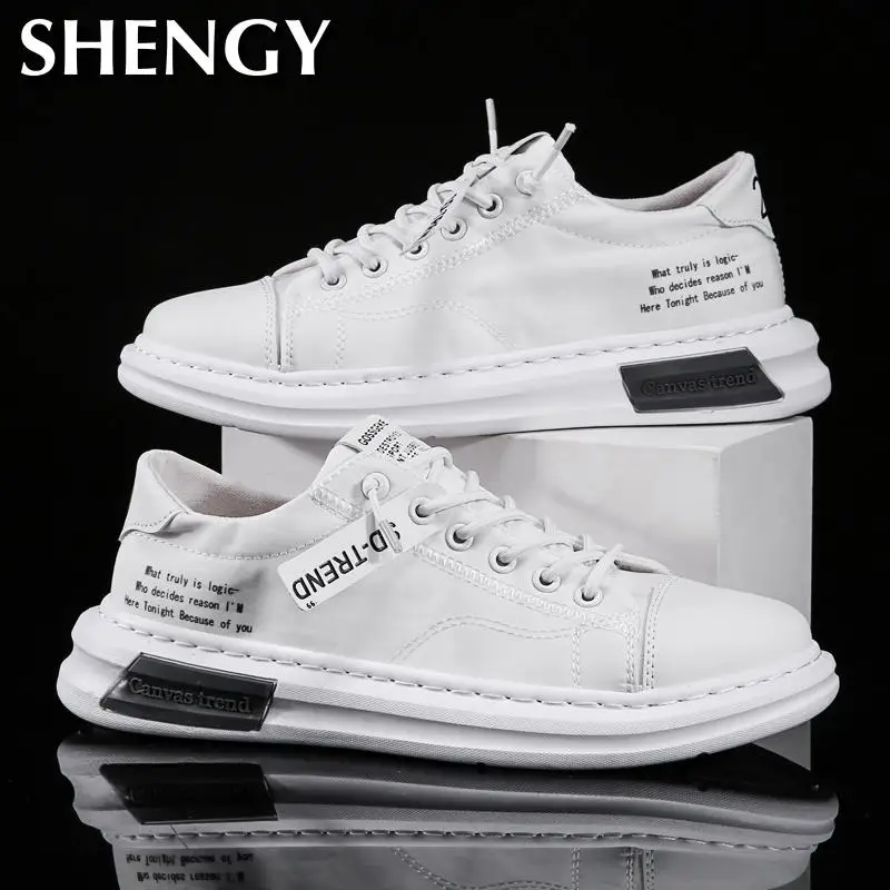 Новая обувь Мужская модная повседневная для скейтборда Легкая прогулочная