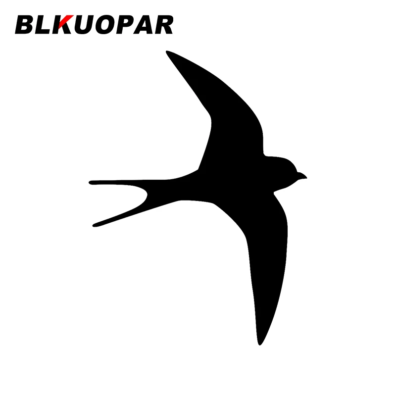 Наклейки BLKUOPAR для автомобиля Ласточка солнцезащитные креативные наклейки