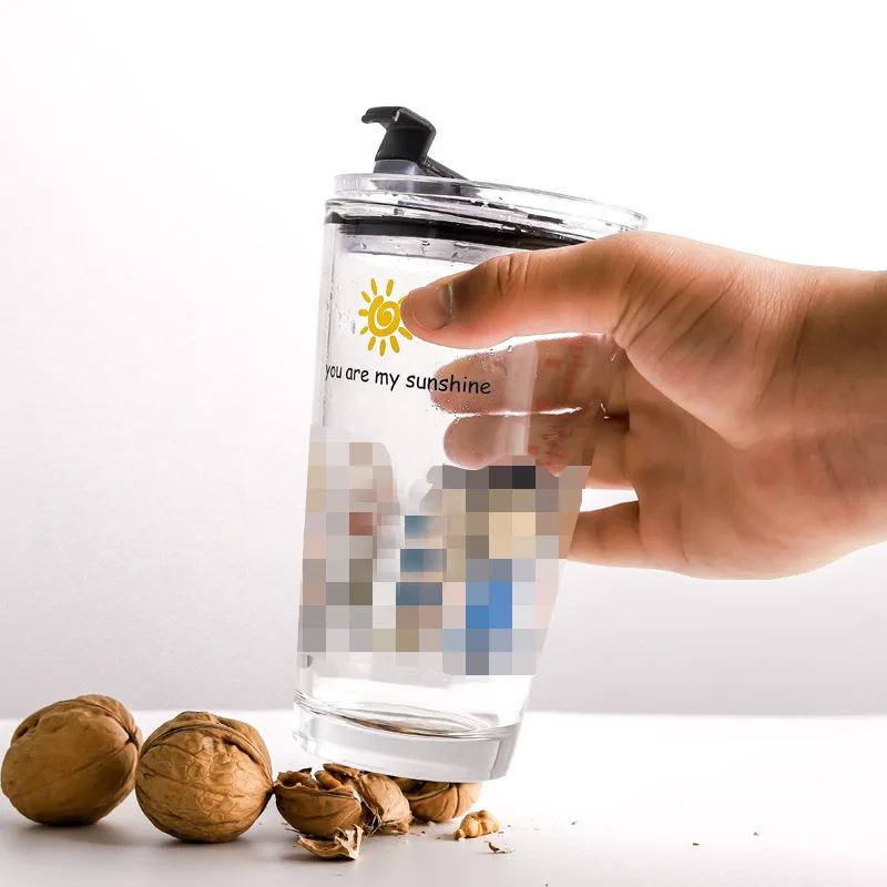 Креативная мультяшная кружка сетевая рекламная Подарочная красные стеклянные