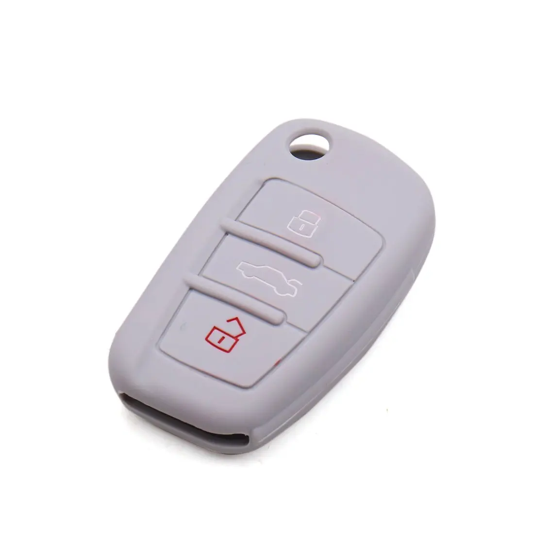 Uxcell серый силиконовый чехол для автомобильного ключа дистанционного управления