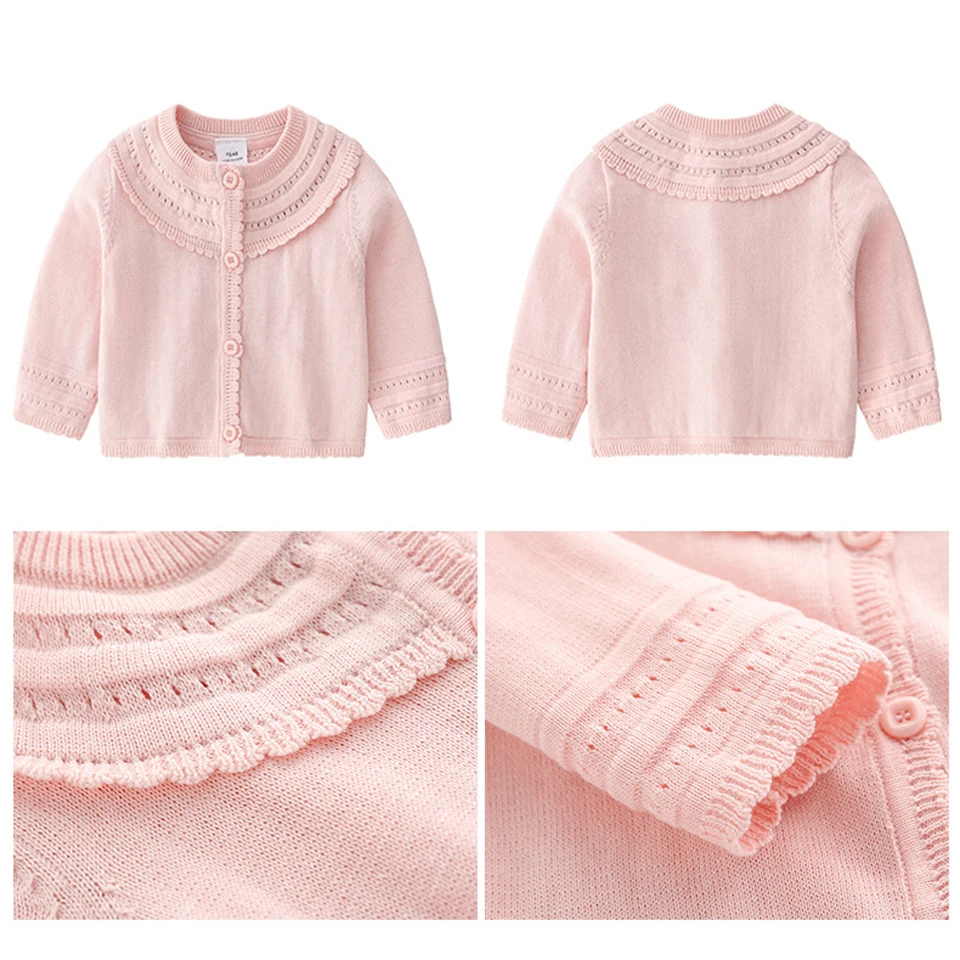 Autumn Winter Cotton Sweater Top Baby Children's Clothing Boys Girls Knitted Cardigan Kids Tops Outfit Wear Costumes |
